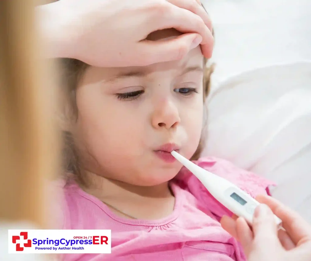 Quick and Efficient High Fever Services at Aether Health - Spring Cypress ER