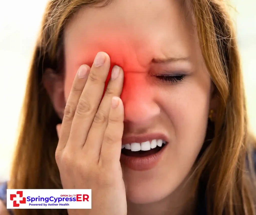 Know about the symptoms of eye injuries and get cure at Aether Health - Spring Cypress ER