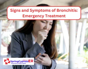 signs and symptoms of bronchitis