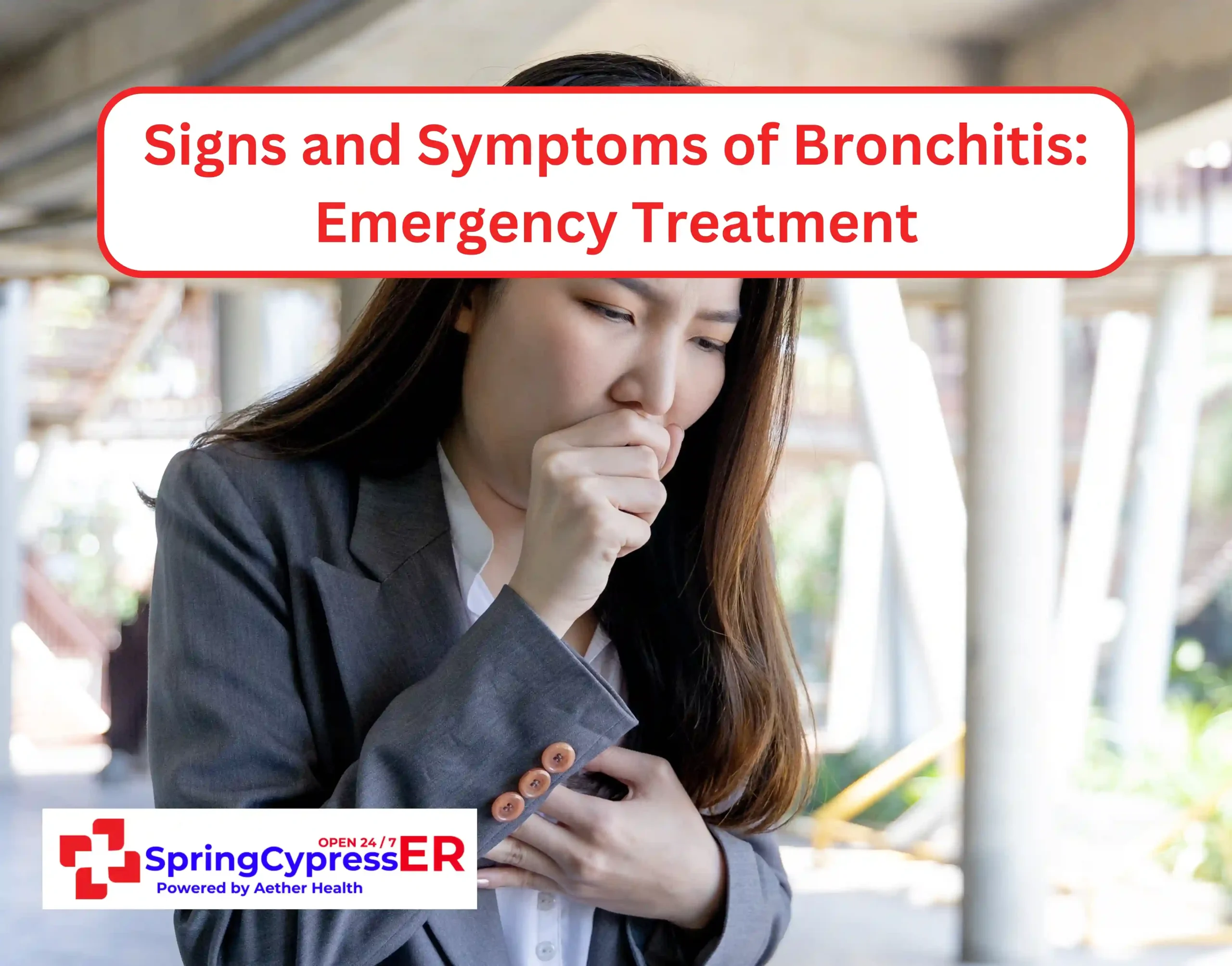 signs and symptoms of bronchitis