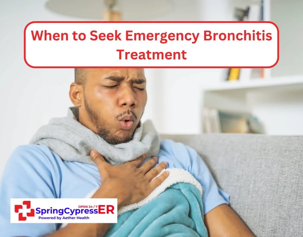 When to Seek Emergency Bronchitis Treatment