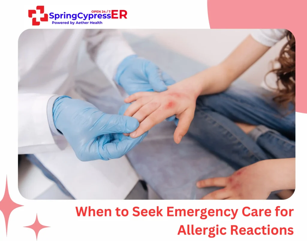 When to Seek Emergency Care for Allergic Reactions