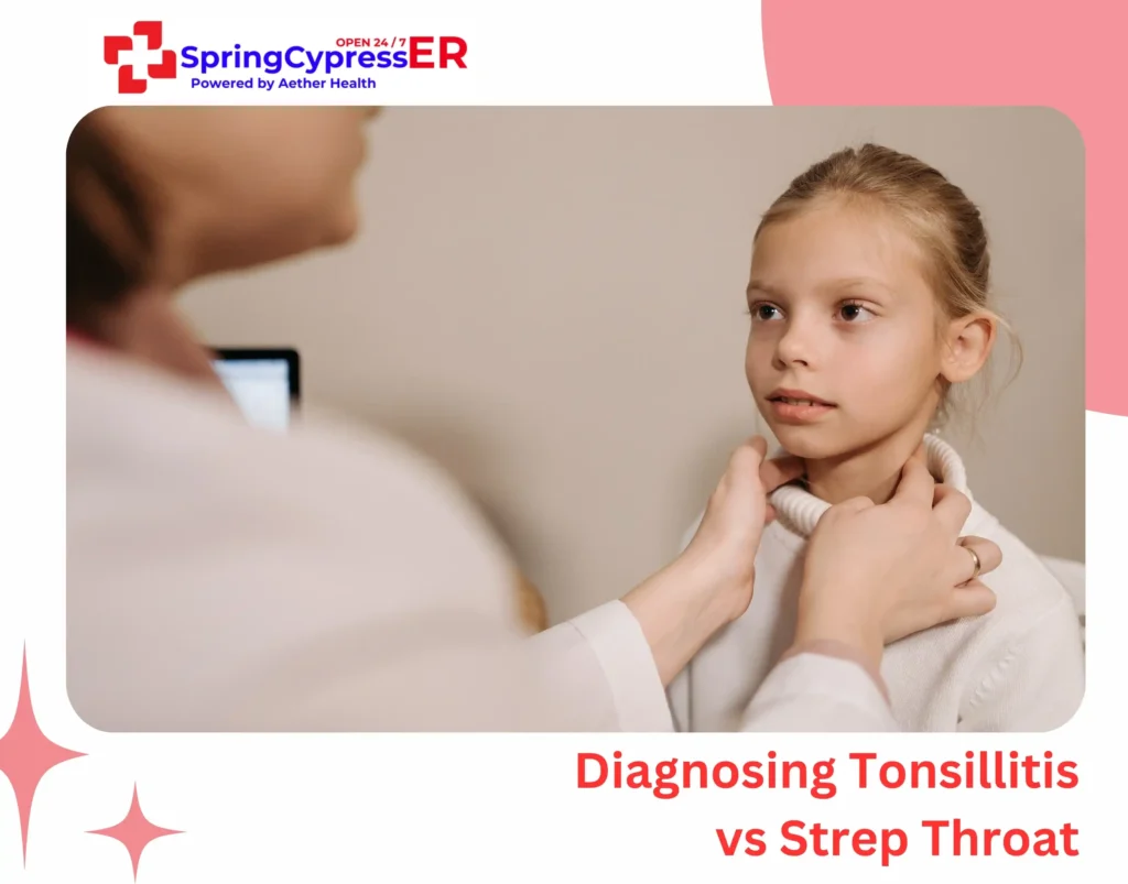 Diagnosing Tonsillitis vs Strep Throat