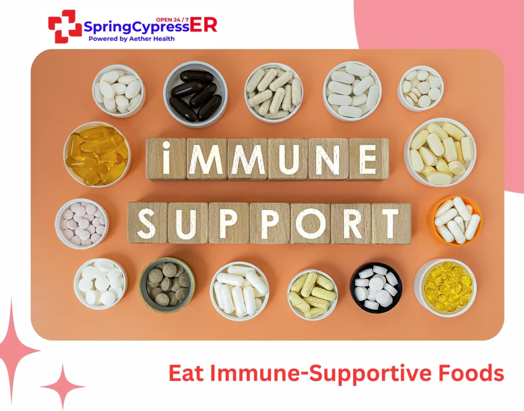Eat Immune-Supportive Foods