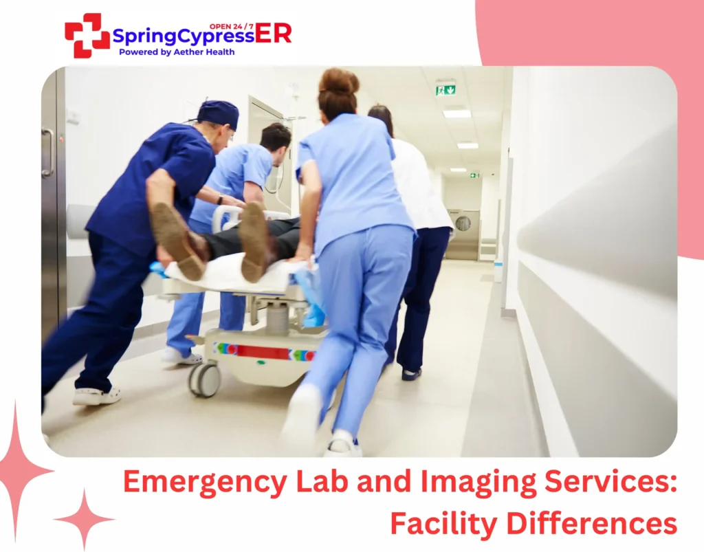 Emergency Lab and Imaging Services Facility Differences
