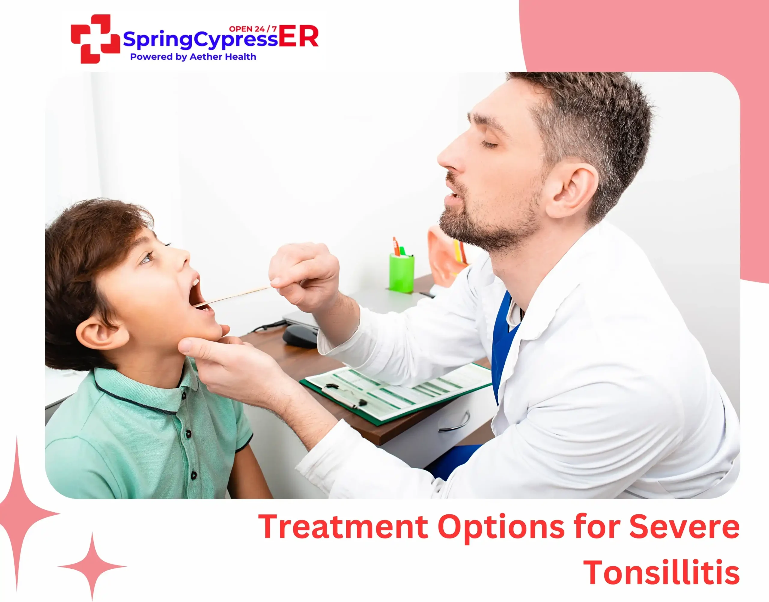 Treatment Options for Severe Tonsillitis