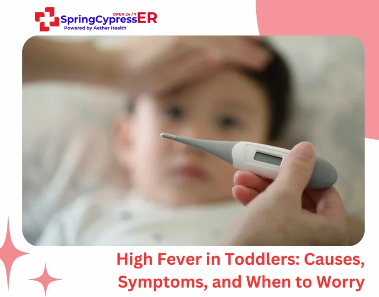 High Fever in Toddlers Causes, Symptoms, and When to Worry