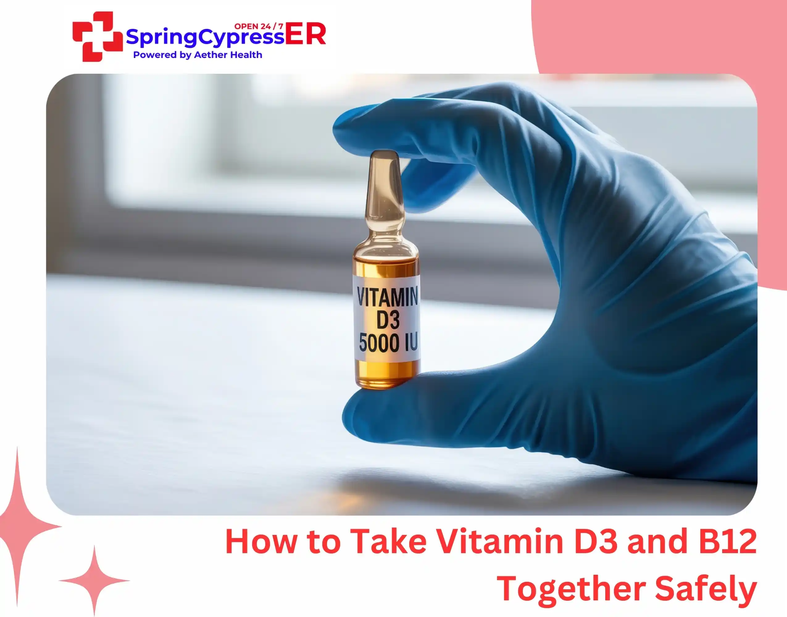 How to Take Vitamin D3 and B12 Together Safely
