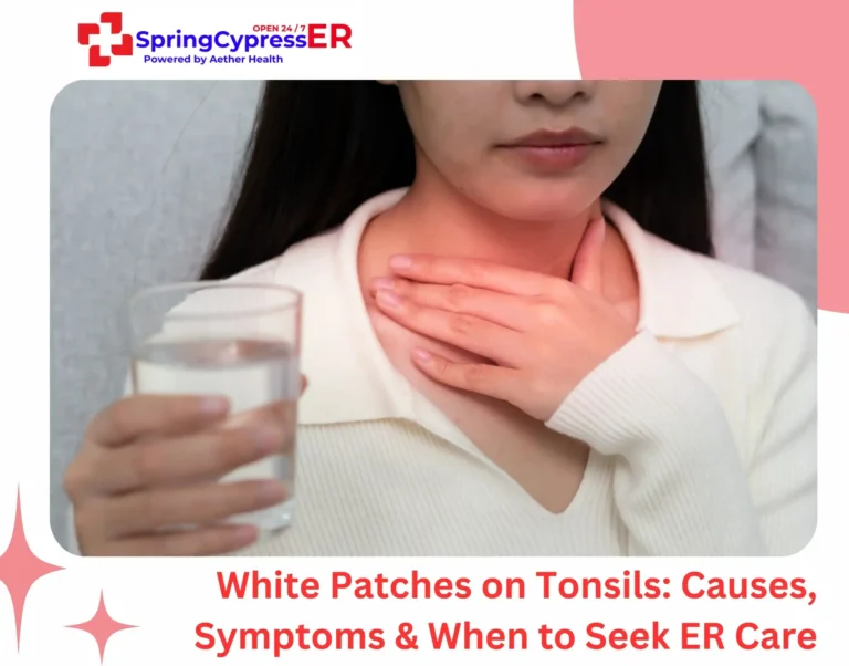 White Patches on Tonsils Causes, Symptoms & When to Seek ER Care