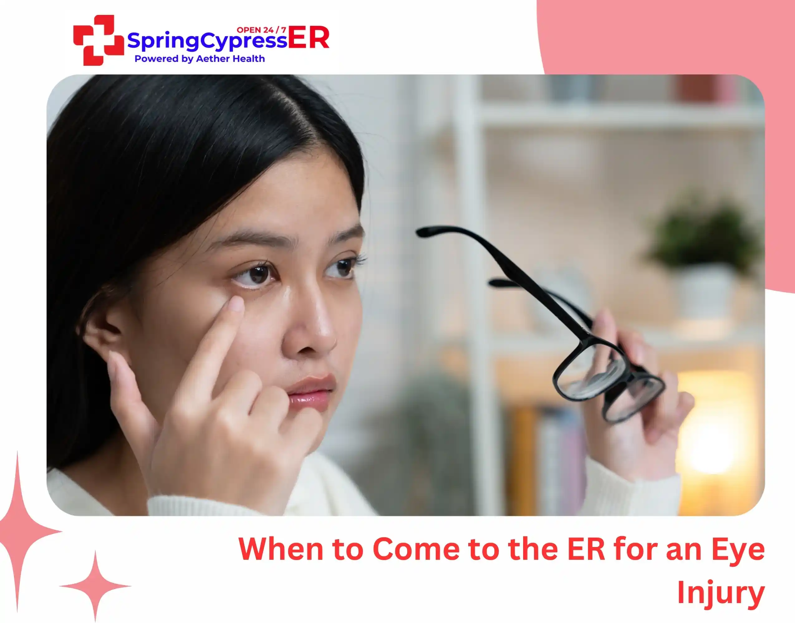 When to Come to the ER for an Eye Injury