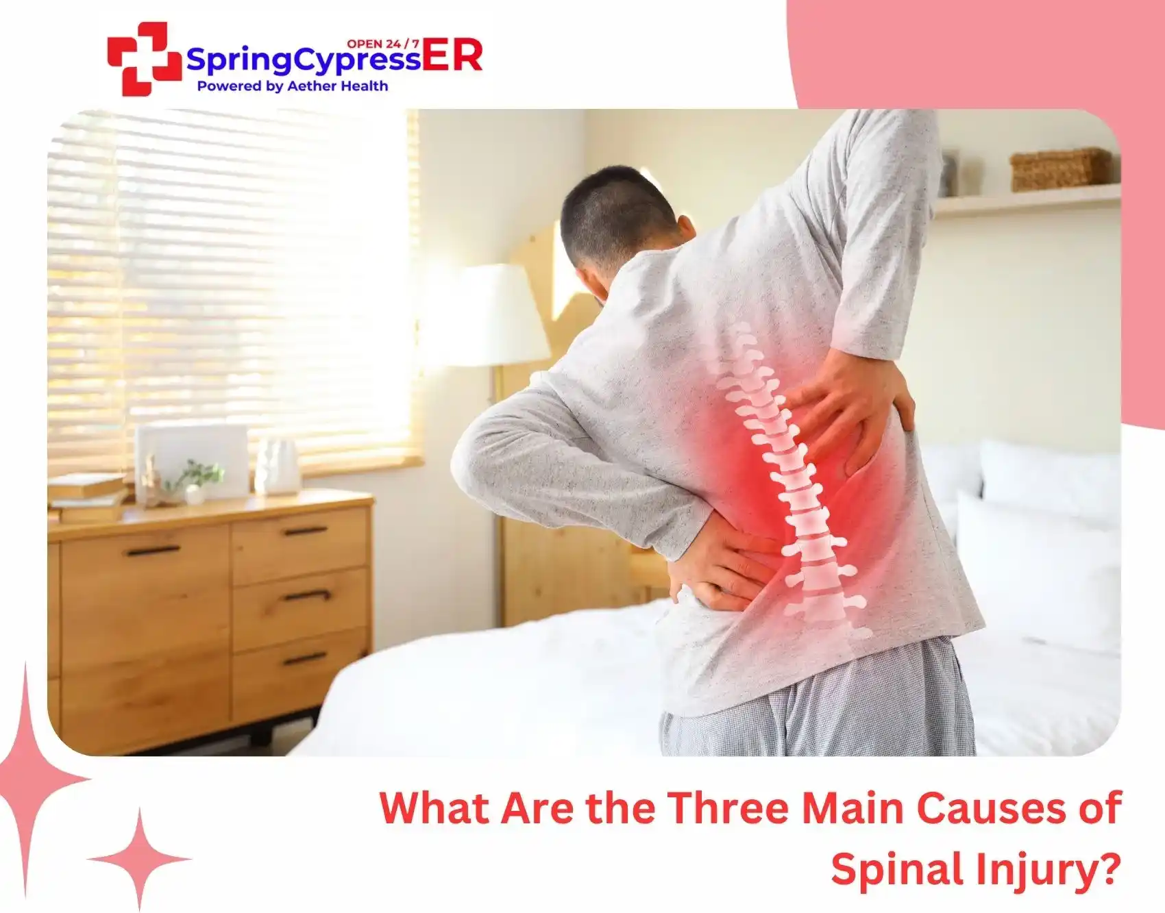 What Are the Three Main Causes of Spinal Injury