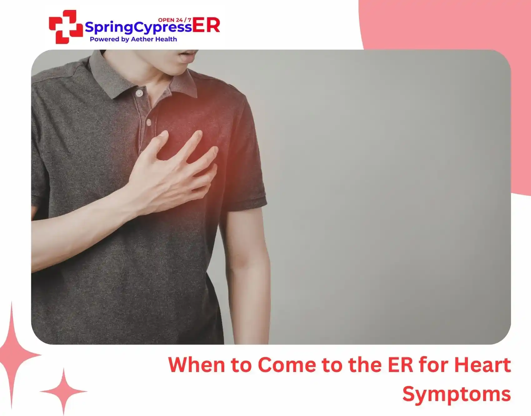 heart trouble symptoms chart