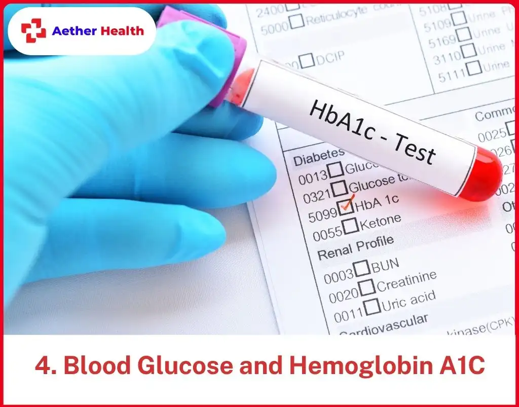 4. Blood Glucose and Hemoglobin A1C
