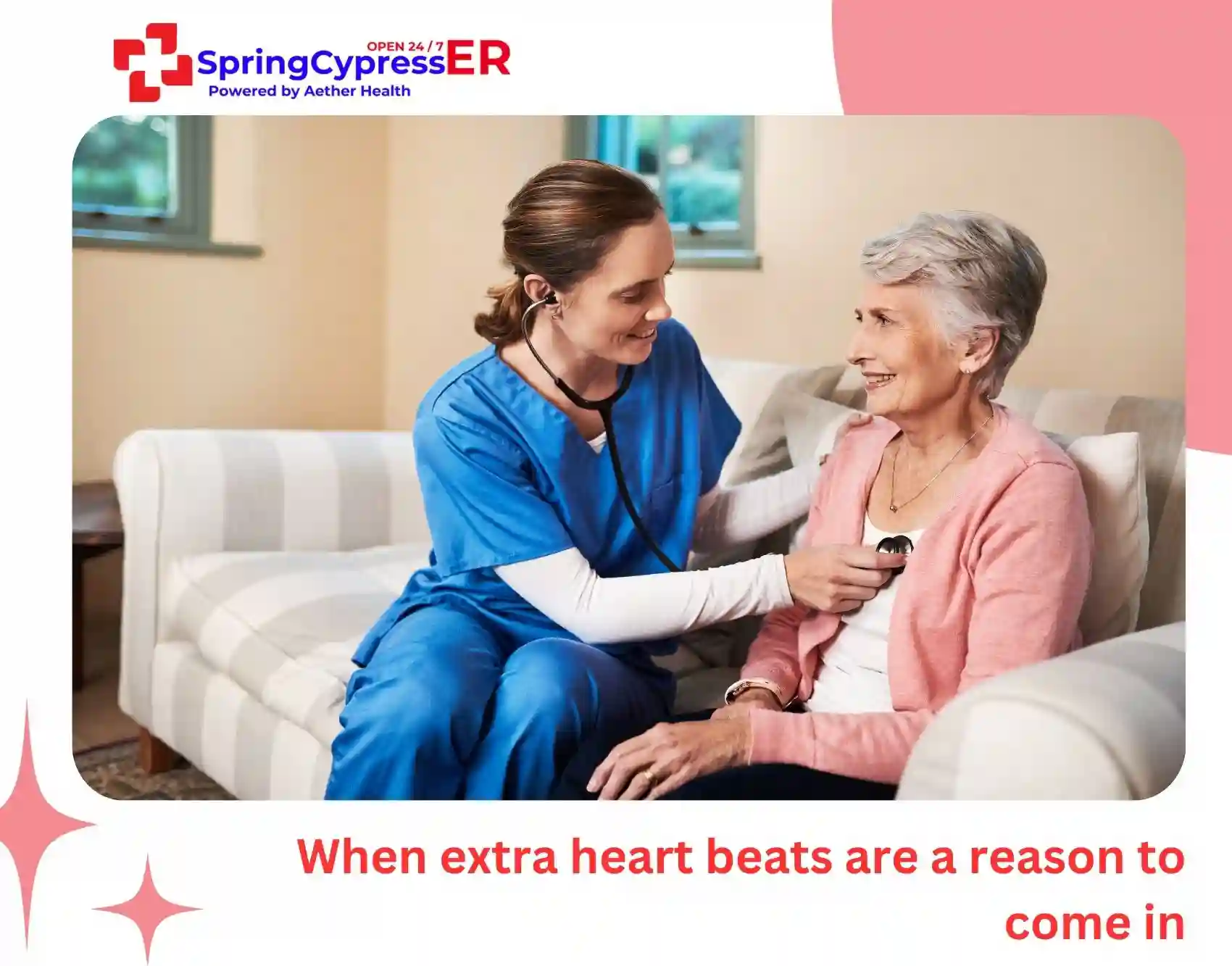 When extra heart beats are a reason to come in